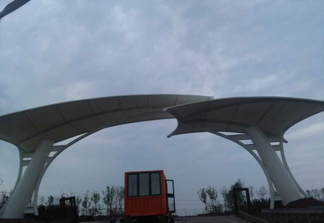 呼和浩特膜結構：造型奇特的建築藝術