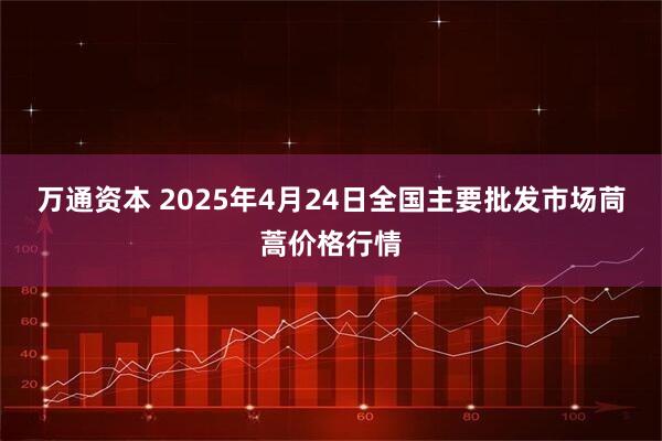 万通资本 2025年4月24日全国主要批发市场茼蒿价格行情