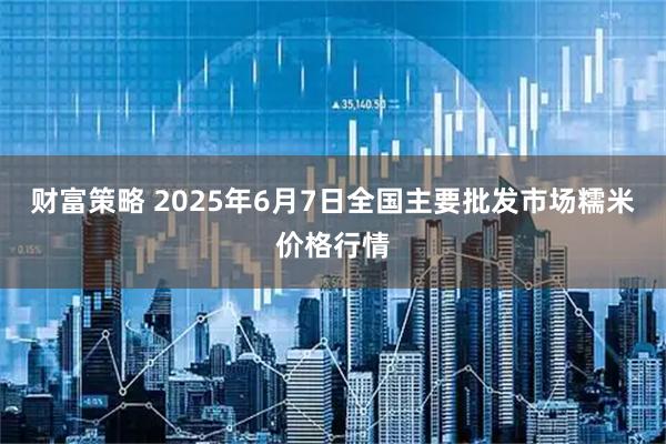 财富策略 2025年6月7日全国主要批发市场糯米价格行情